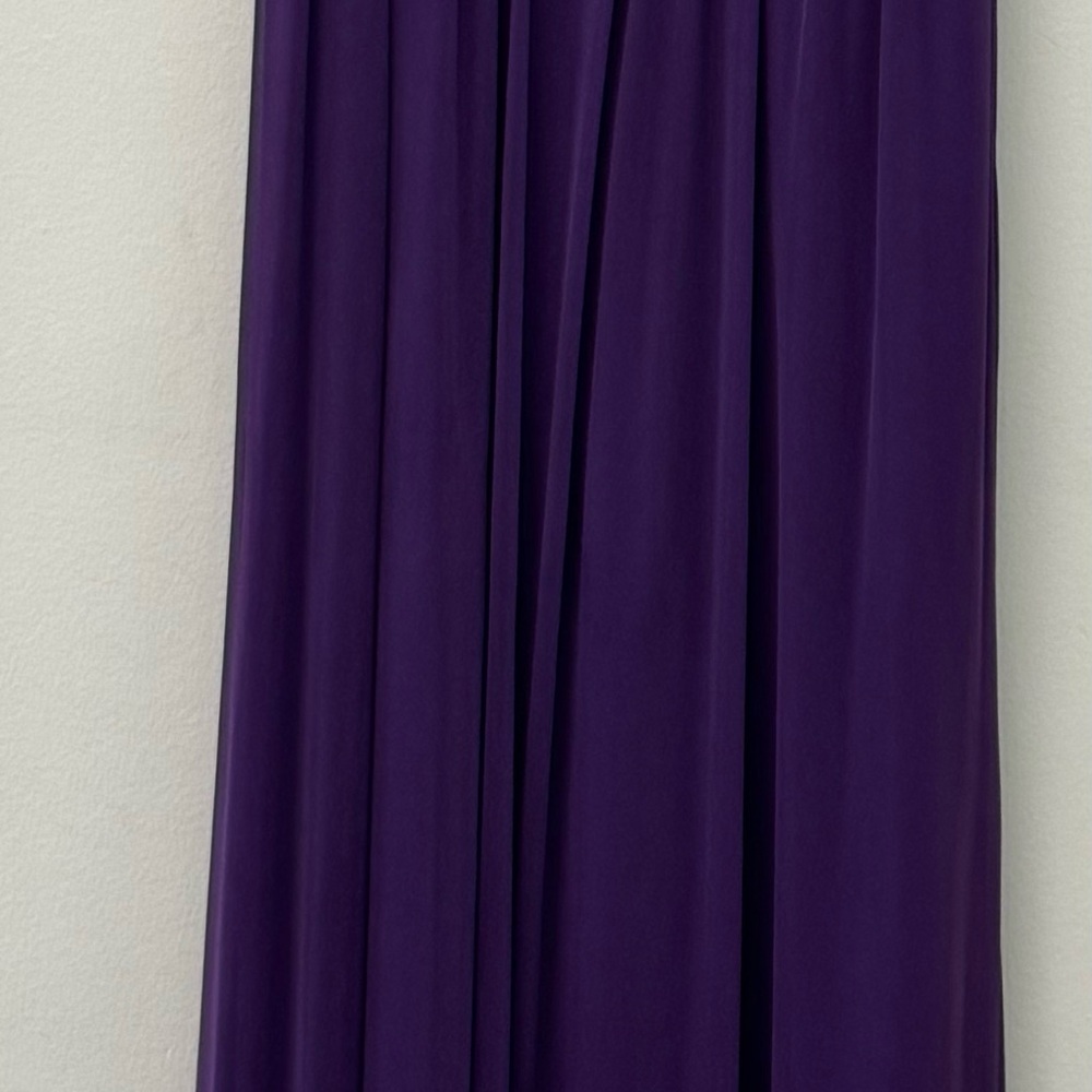 City Triangles Purple One Shoulder Dress - Picture 2 of 6